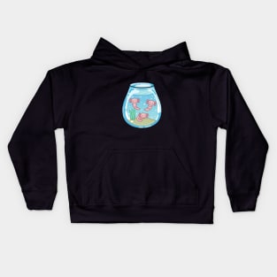 Axolotl Tank Kids Hoodie